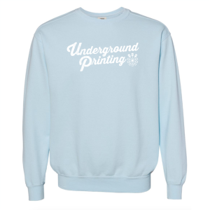 Unisex Comfort Colors Crewneck Sweatshirt -- Chambray
