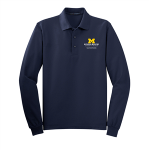 Men/Unisex Port Authority Tall Silk Touch Longsleeve Polo -- Navy, $27