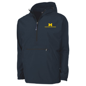 Men/Unisex Charles River Pack-N-Go Pullover -- Navy, $50