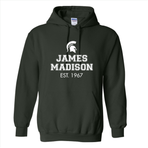 Unisex Gildan Heavy Blend Hooded Sweatshirt -- Forest Green