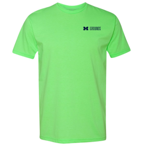 Men/Unisex Next Level Soft Fitted CVC Tee -- Neon Green, $12