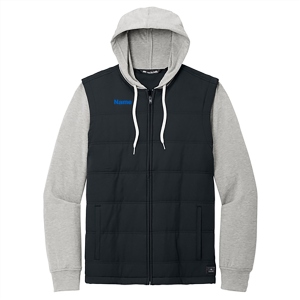 Unisex Travis Mathew Tides Up Hooded Jacket -- Black / Black Heather