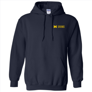Men/Unisex Gildan Heavy Blend Hooded Sweatshirt -- Navy, $25