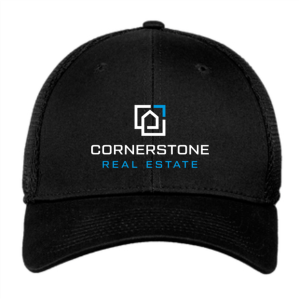 Men/Unisex New Era Stretch Mesh Hat -- Black
