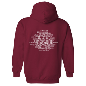 Unisex Gildan Heavy Blend Hooded Sweatshirt -- Cardinal Red
