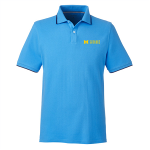 Men/Unisex Nautica Deck Polo -- Azure Blu / Nt Nv, $55