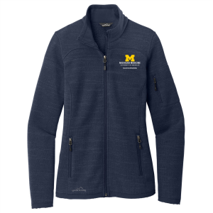 Ladies Eddie Bauer Sweater Fleece Full-Zip -- River Blue Navy Heather, $58