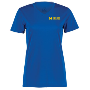 Ladies Augusta Wicking T-Shirt -- Royal, $10