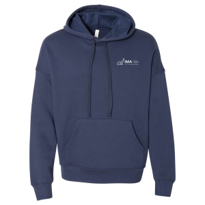 Unisex Bella+Canvas Unisex Sponge Fleece Pullover Hoodie -- Navy