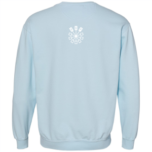 Unisex Comfort Colors Crewneck Sweatshirt -- Chambray