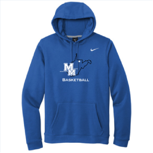 PLAYER - Adult "Family" Nike Club Fleece Pullover Hoodie -- Royal