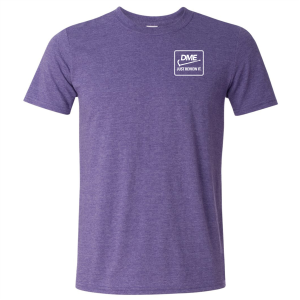 Unisex Gildan SoftStyle Fitted T-Shirt -- Heather Purple
