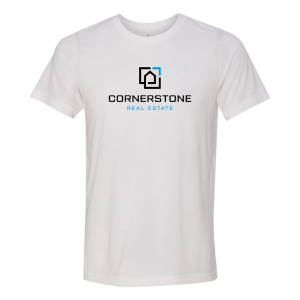 Men/Unisex Bella Canvas Triblend Short Sleeve T-Shirt -- Solid White Triblend