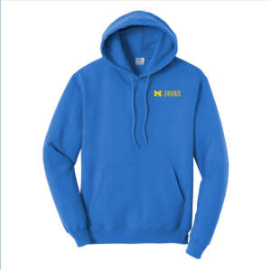Men/Unisex Port and Company Tall Core Fleece Pullover Hooded Sweatshirt -- Royal, $28