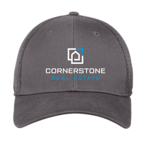 Men/Unisex New Era Stretch Mesh Hat -- Charcoal / Charcoal