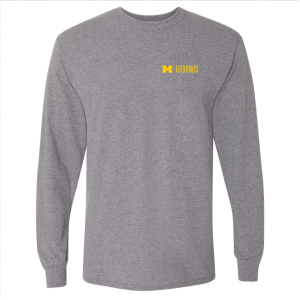 Men/Unisex Gildan DryBlend 50/50 Longsleeve T-Shirt -- Graphite Heather, $12