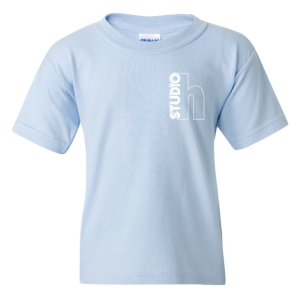 Youth Gildan Heavy Cotton Basic Youth T-Shirt -- Light Blue