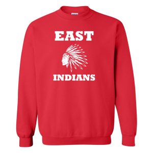 Men/Unisex Gildan Heavy Blend Crew Neck Sweatshirt -- Red