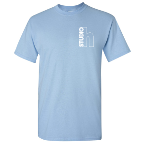 Unisex Gildan Heavy Cotton Basic T-Shirt -- Light Blue