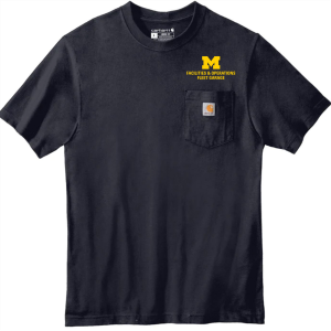 Men/Unisex Carhartt Tall Workwear Pocket Short Sleeve T-Shirt -- Navy, Fleet Garage, $36