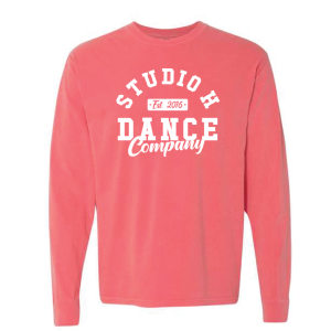 Unisex Comfort Colors Ringspun Long Sleeve Tee -- Watermelon