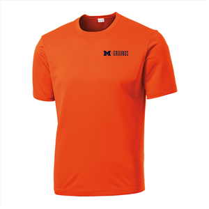 Men/Unisex Sport Tek Wicking Competitor Tee -- Deep Orange, $11