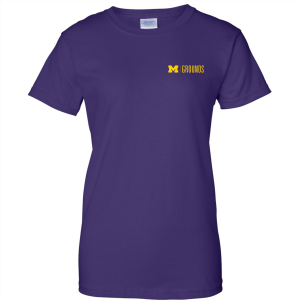 Ladies Gildan Ultra Cotton Basic T-Shirt -- Purple, $10
