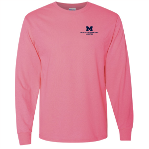 Men/Unisex Jerzees Dri-Power Active Longsleeve Tee -- Neon Pink, Logistics, $18