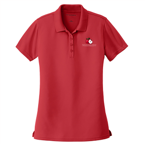 Ladies Dry Zone UV Micro Mesh Polo -- Rich Red