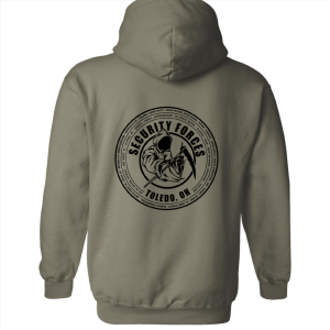 Men/Unisex Gildan Heavy Blend Hooded Sweatshirt -- Military Green