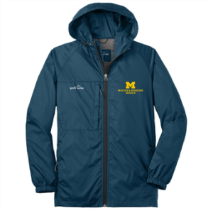 Men/Unisex Eddie Bauer Packable Wind Jacket -- Adriatic Blue, Logistics, $51