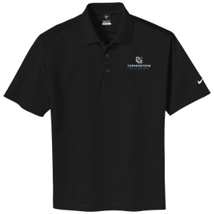 Men/Unisex Nike Golf Tech Basic Dri Fit Polo -- Black