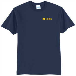 Men/Unisex Port and Company Tall 50/50 T Shirt -- Navy, $10