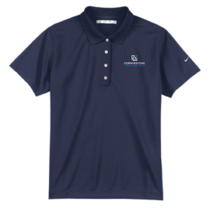 Ladies Nike Ladies Tech Basic Dri Fit Polo -- Midnight Navy