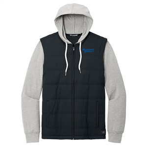 Unisex Travis Mathew Tides Up Hooded Jacket -- Black / Black Heather