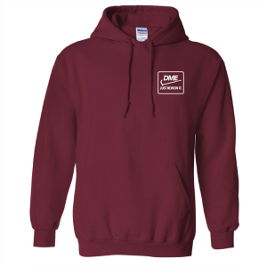 Unisex Gildan Heavy Blend Hooded Sweatshirt -- Cardinal Red