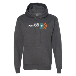 Unisex Hanes  50/50 Comfort Blend Fleece Hoodie-- Charcoal Heather