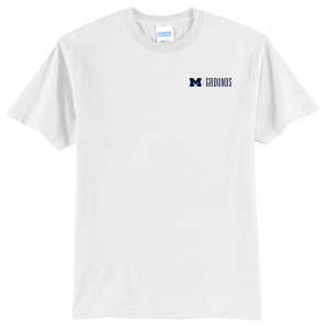 Men/Unisex Port and Company Tall 50/50 T Shirt -- White, $10