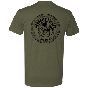 Men/Unisex Next Level Mens CVC Crew -- Military Green