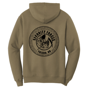 Men/Unisex Port and Company - Core Fleece Pullover Hooded Sweatshirt -- Coyote Brown