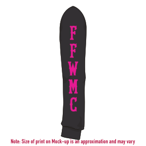 Men/Unisex Gildan Full Zip Hooded Sweatshirt -- Black