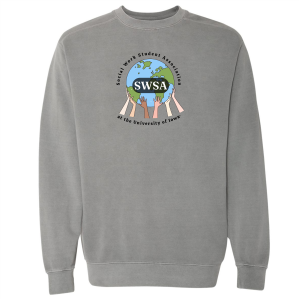Men/Unisex Comfort Colors Crewneck Sweatshirt -- Grey