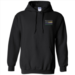 Unisex Hooded Sweatshirt -- Black