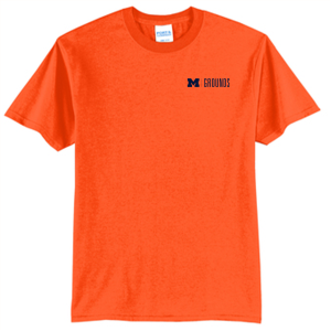 Men/Unisex Port and Company Tall 50/50 T Shirt -- Safety Orange, $10