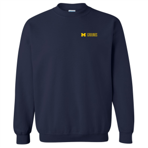 Men/Unisex Gildan Heavy Blend Crewneck Sweatshirt -- Navy, $15