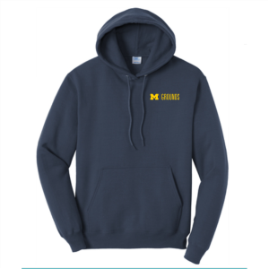 Men/Unisex Port and Company Tall Core Fleece Pullover Hooded Sweatshirt -- Navy, $28