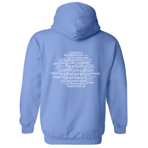 Men/Unisex Gildan Heavy Blend Hooded Sweatshirt -- Carolina Blue