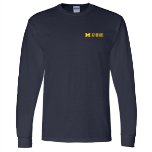 Men/Unisex Gildan DryBlend 50/50 Longsleeve T-Shirt -- Navy, $12