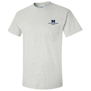 Men/Unisex Gildan Ultra Cotton T-Shirt with Pocket -- Ash, Logistics, $18