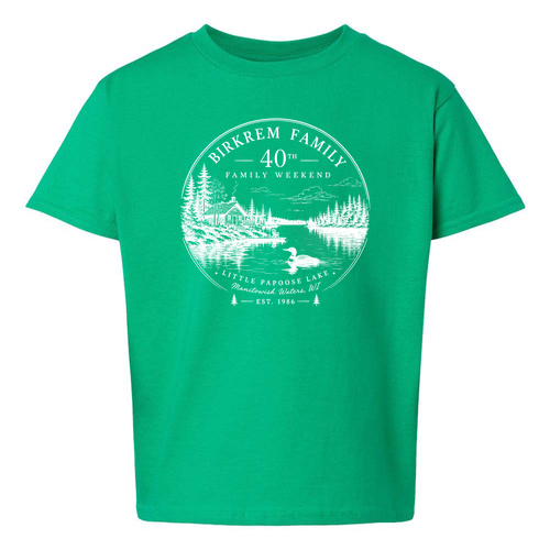 Gildan Youth Softstyle T-Shirt -- Heather Irish Green